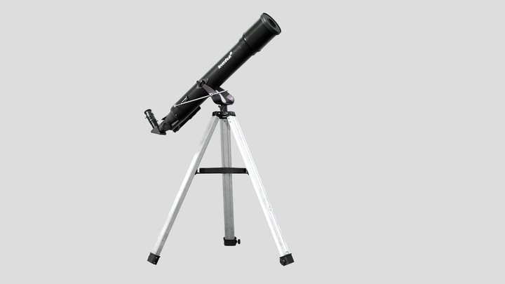 Levenhuk Telescope 3D Model