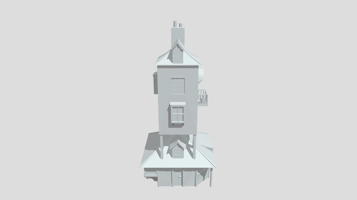 3D1 - Grandma's House - House 3D Model