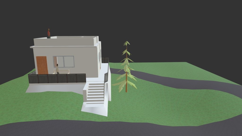 Mini House — Sketchfab embed 3D viewer