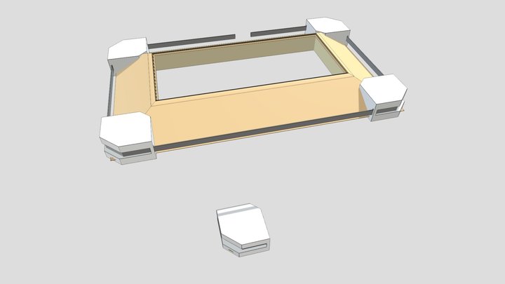 BeerCanWoodFrame 3D Model