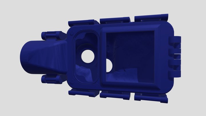 Minelab Equinox 800 600 Waterproof Box 3D Model