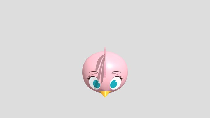 Stella (Angry Birds Stella) 3D Model