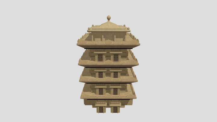 Bahubali scene part 4 3D Model