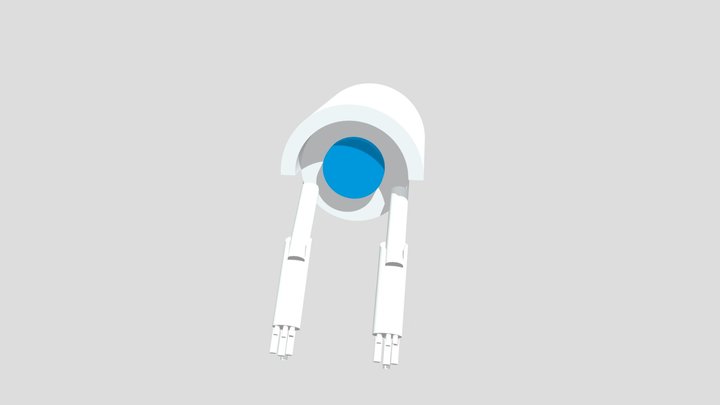 ROBOT LOW POLY V.1 3D Model