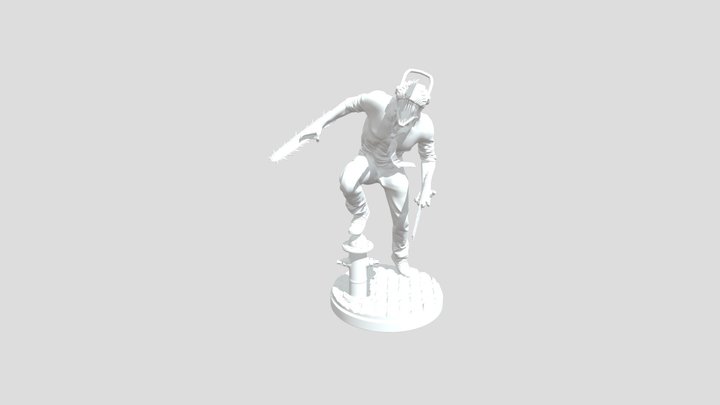 Chainsaw Man 3D Model