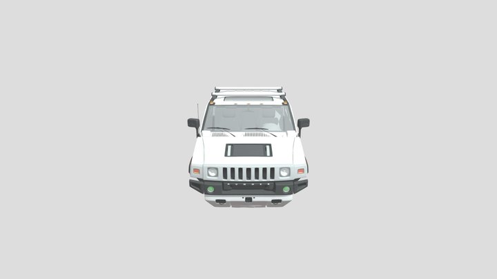 Hummer H2 SUT 2002-2009 3D Model