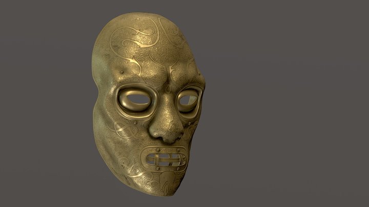 Masks of Death Eater 3D Model