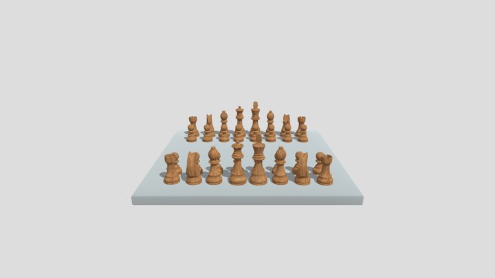 Wooden Chess Set