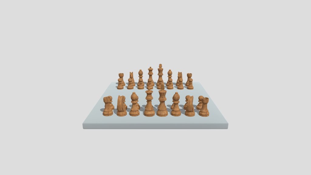 Wooden Chess Set