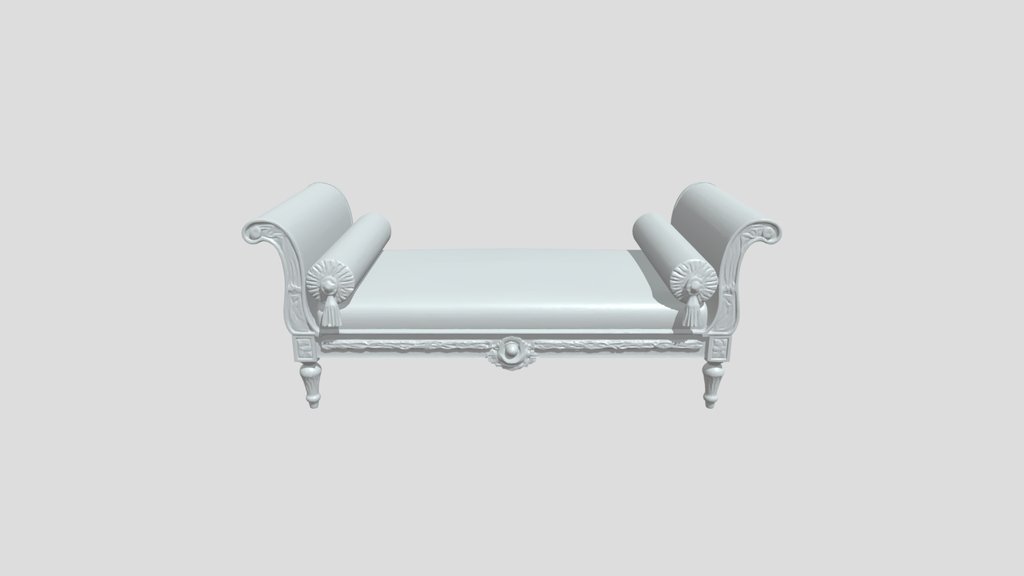 ornate upholstered chaise lounge