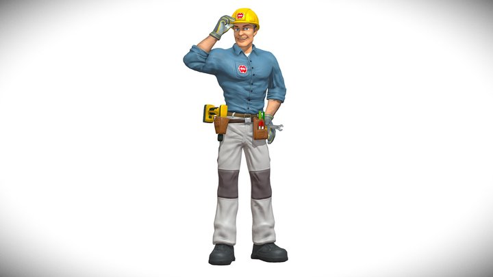 MisterWorker2 3D Model