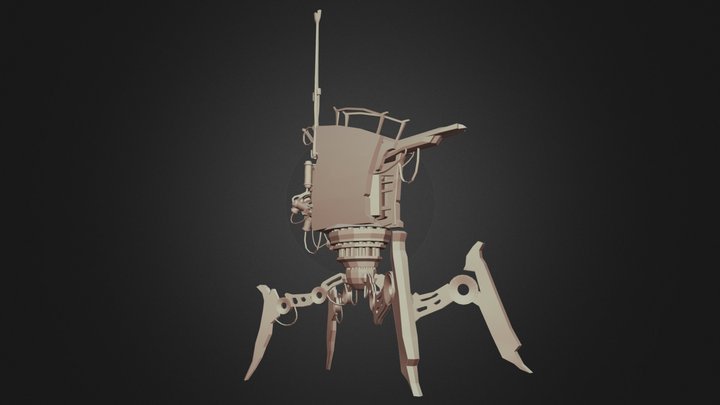 Scout Crawler 3D Model