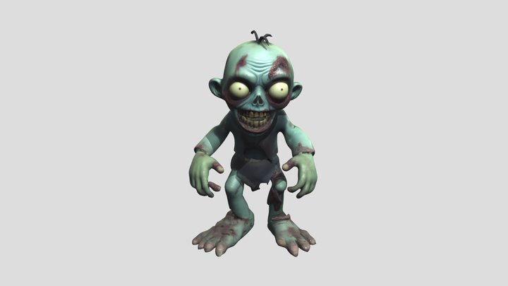 #Zombie# #stylized# 3D Model