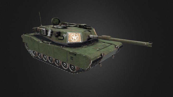Tank 3D Model