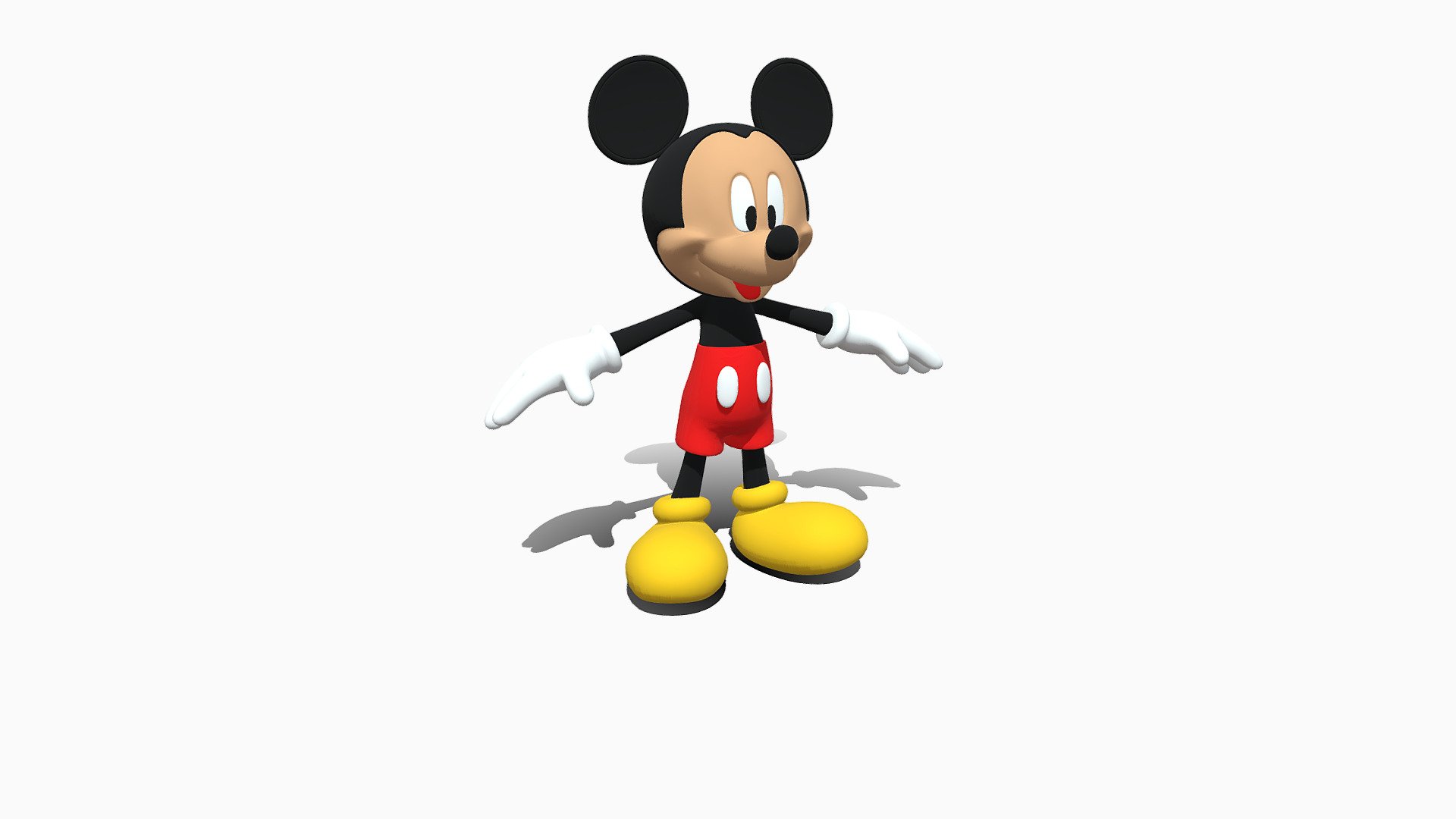Mickey Mouse - Buy Royalty Free 3D model by Vaidanshi [2e472aa ...