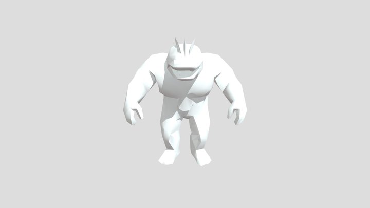 MACHOKE SMOOTH 3D Model