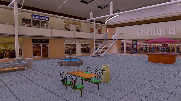 Mall Demo 3D Model