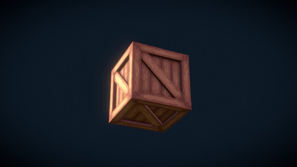 Wooden crate