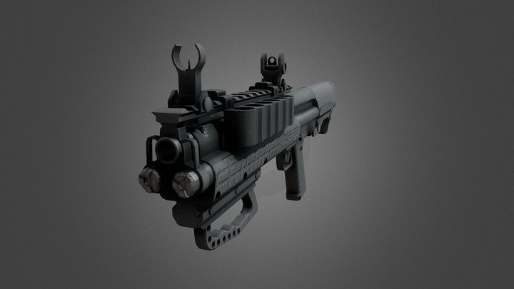 KSG-12 3D Model