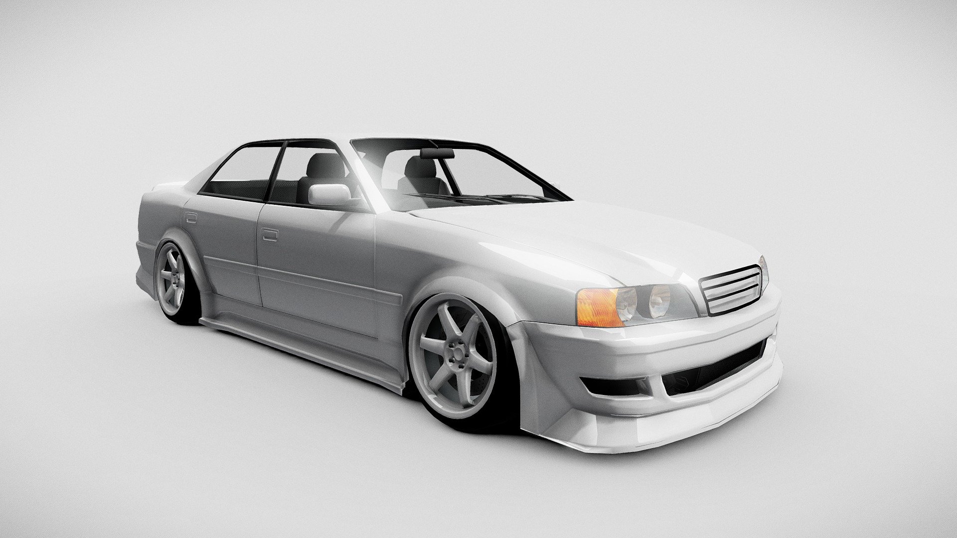 Toyota Chaser jzx100 рисунок