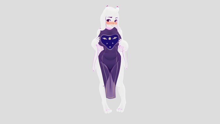 Toriel again :/ 3D Model