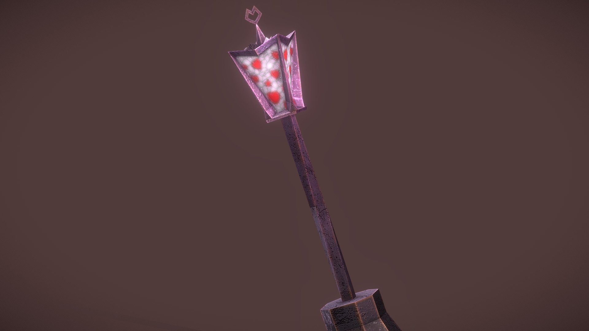Valentine's Street Lamp