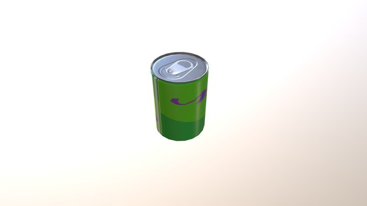 Nano Soda Can 3D Model