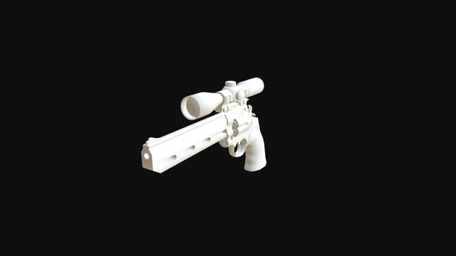 44 Eagle fallout 4 3D Model