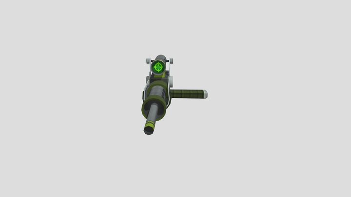 Pulse Rifle 3D Model
