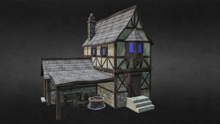 Medieval Blacksmith – Modello 3D gratuito STL