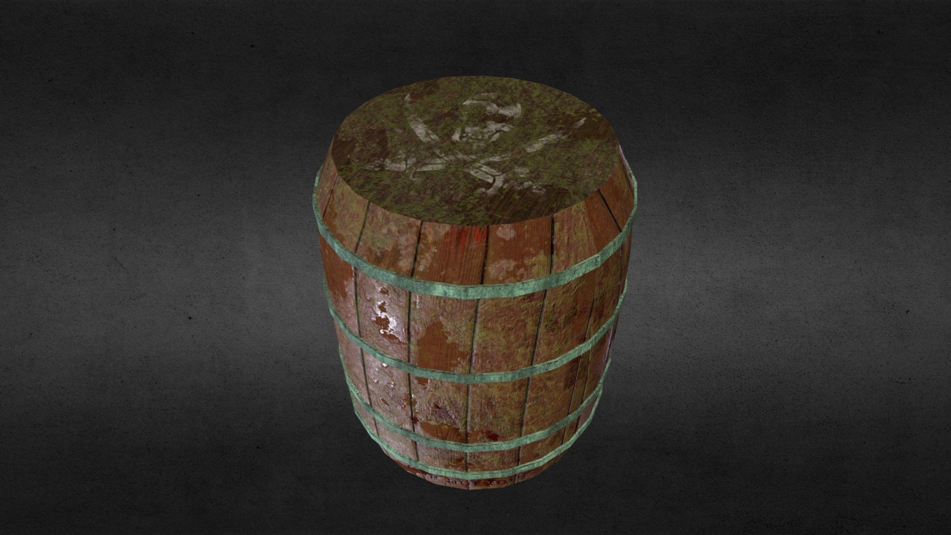 Salvaged Barrel