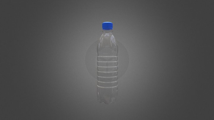 Plastic bottle 3D Model