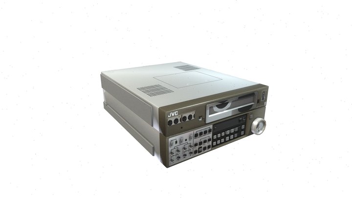 Video Cassette Recorder 3D Model