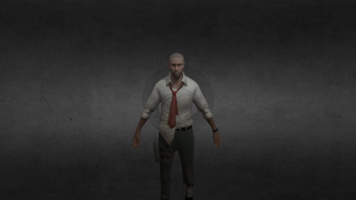 Louis (L4D) 3D Model