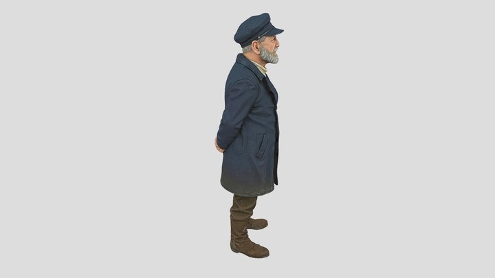 Lighthouse Keeper 3D Model