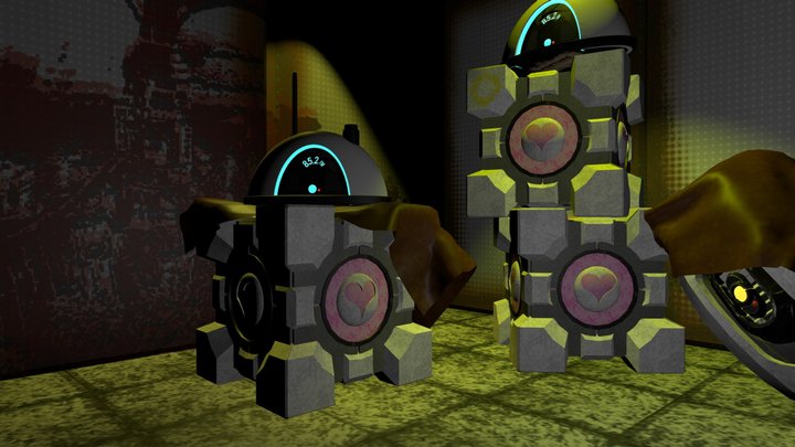 Portal scene 3D Model