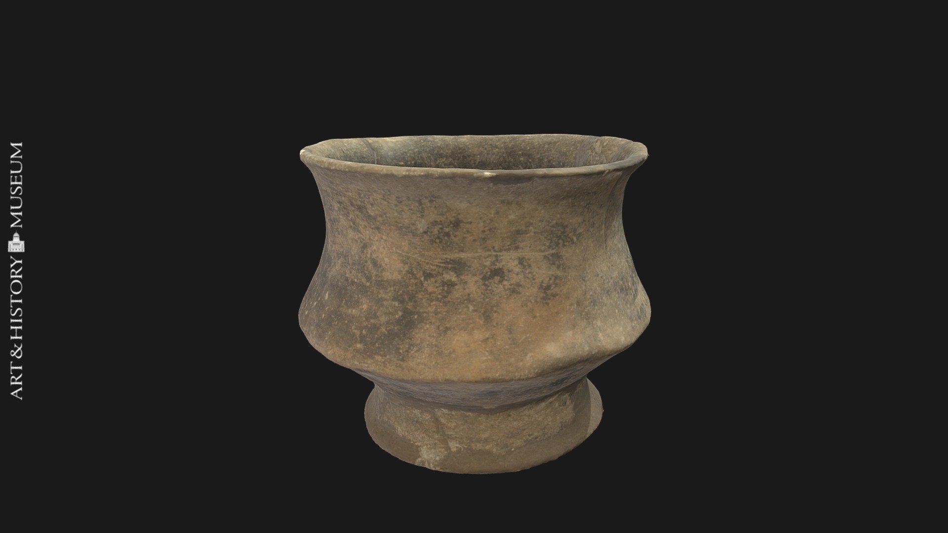 Carinated vase on foot - PG.41.1.166
