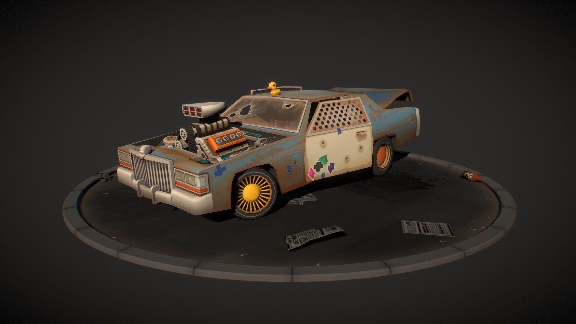 4 Rats - 3D model by Denis_Arestov [2e5496c] - Sketchfab