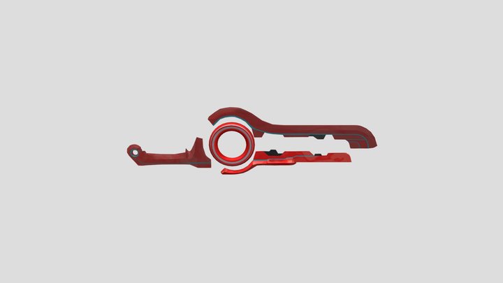 monado_detached_Low_Poly 3D Model