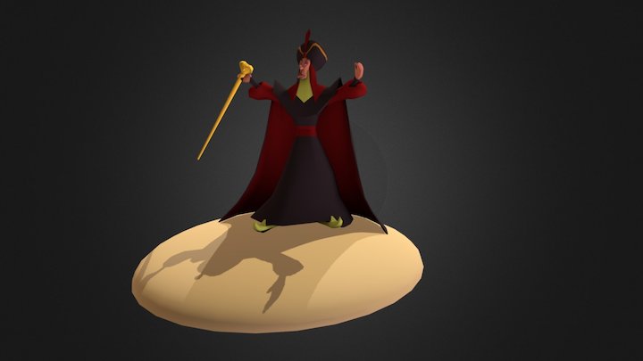 Jafar Pose B 3D Model