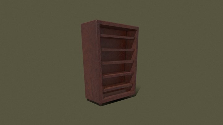 A Bookshelf! 3D Model