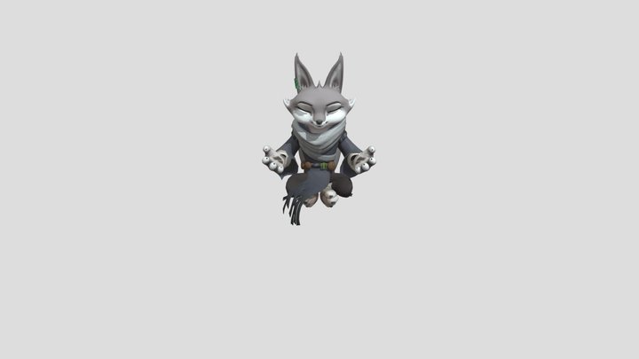 Mobile - Kung Fu Panda_ Chi Master - Zhen – Modelo 3D gratuito STL