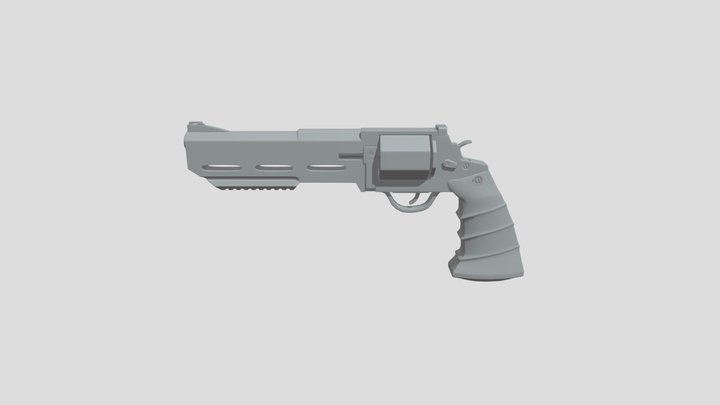 Revolver_HP 3D Model