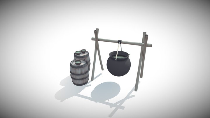 3D Assets - Marmite 3D Model