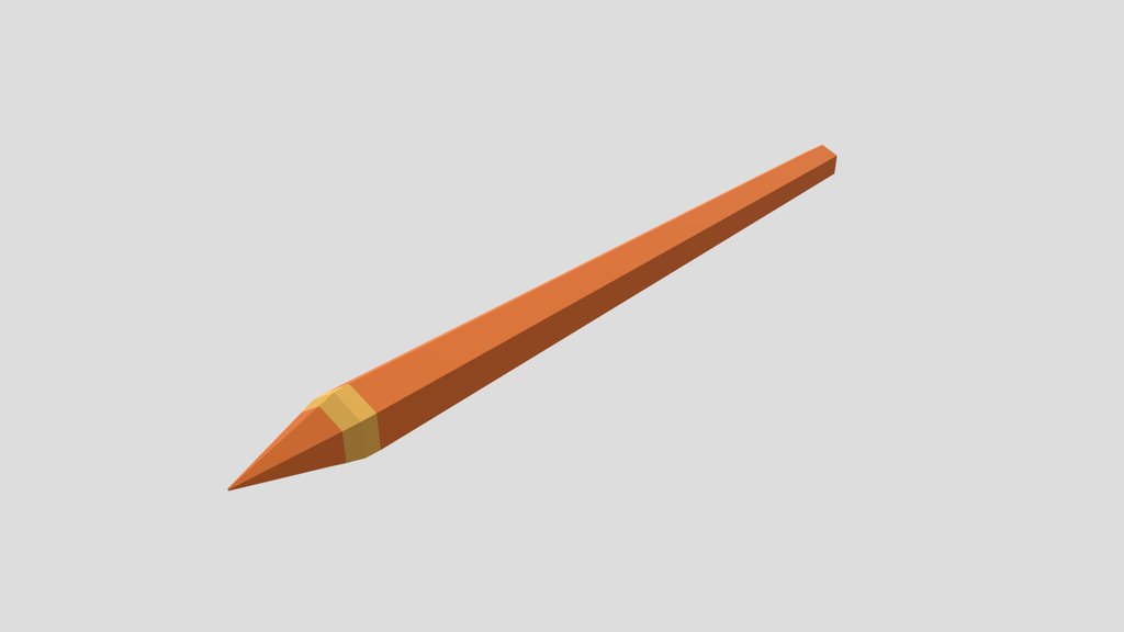 Orange Pencil
