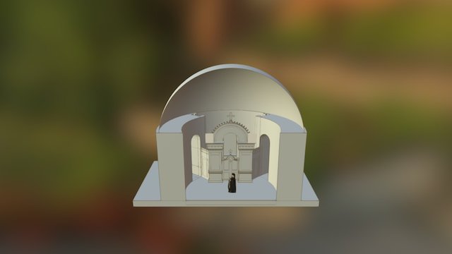 interior of the chapel 3D Model