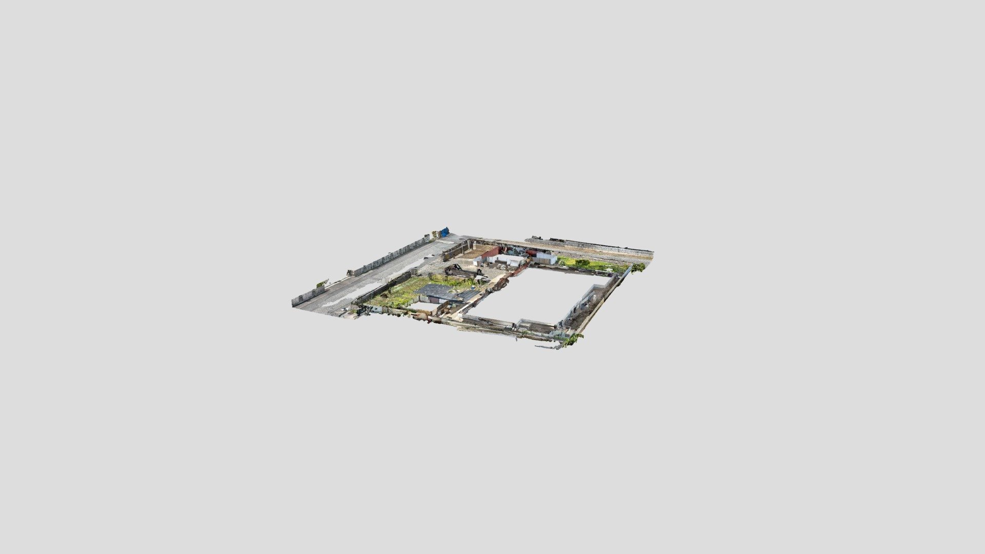 建物調査用点群例
