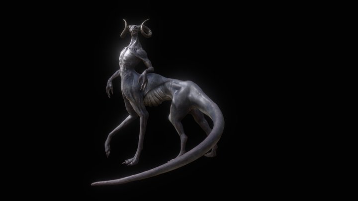 Celestial Creature 3D Model