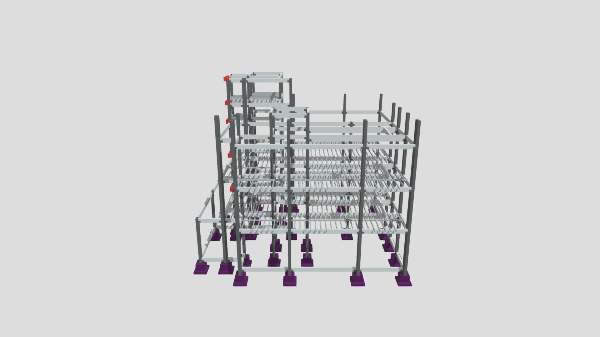 Modelagem Estrutural 3D - Hotel Periquito R03