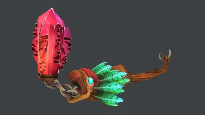 Xiuhcoatl - DAE Weaponcraft 2023 3D Model